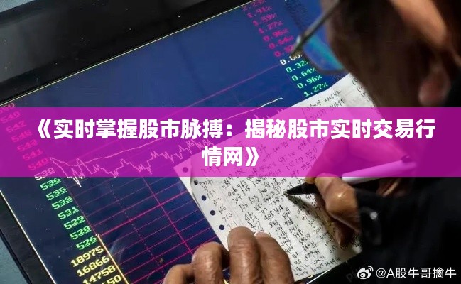 《實時掌握股市脈搏：揭秘股市實時交易行情網(wǎng)》