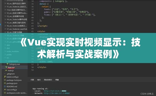 《Vue實(shí)現(xiàn)實(shí)時(shí)視頻顯示：技術(shù)解析與實(shí)戰(zhàn)案例》