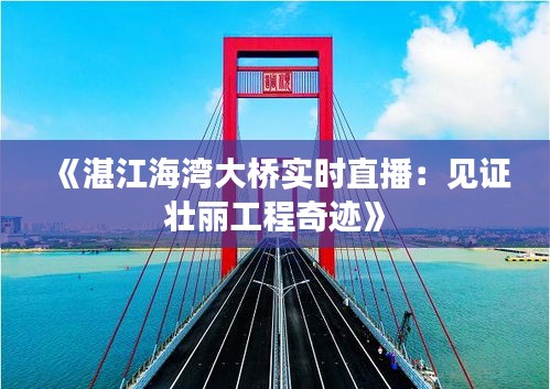 《湛江海灣大橋實時直播：見證壯麗工程奇跡》