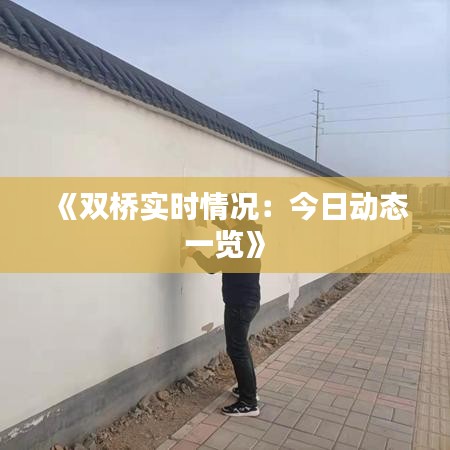 《雙橋?qū)崟r情況：今日動態(tài)一覽》