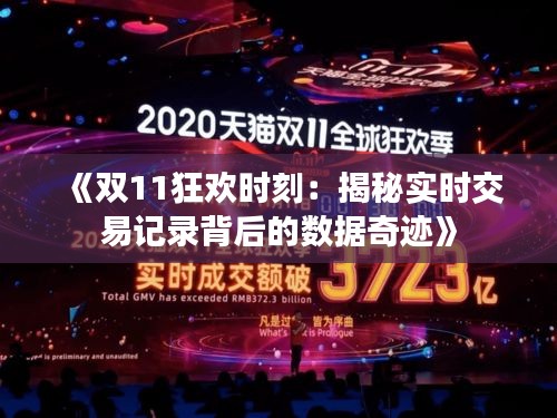 《雙11狂歡時刻：揭秘實時交易記錄背后的數(shù)據(jù)奇跡》