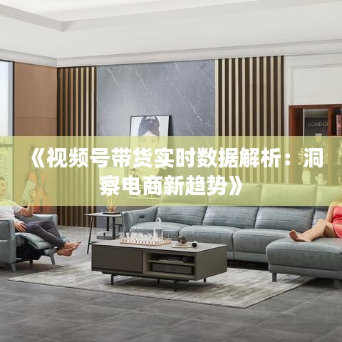 《視頻號帶貨實時數(shù)據(jù)解析：洞察電商新趨勢》