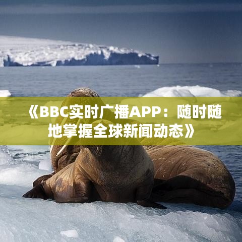 《BBC實(shí)時(shí)廣播APP：隨時(shí)隨地掌握全球新聞動(dòng)態(tài)》