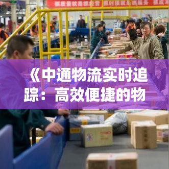 《中通物流實(shí)時(shí)追蹤：高效便捷的物流體驗(yàn)》