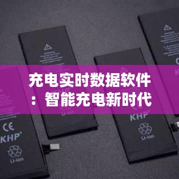充電實時數據軟件：智能充電新時代的開啟