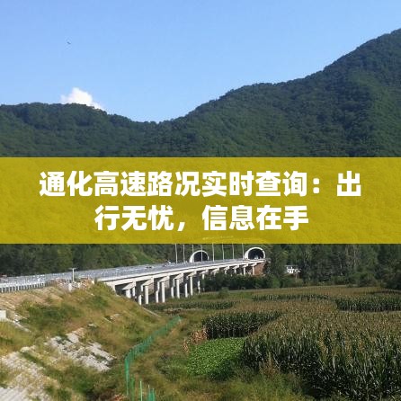 通化高速路況實時查詢：出行無憂，信息在手