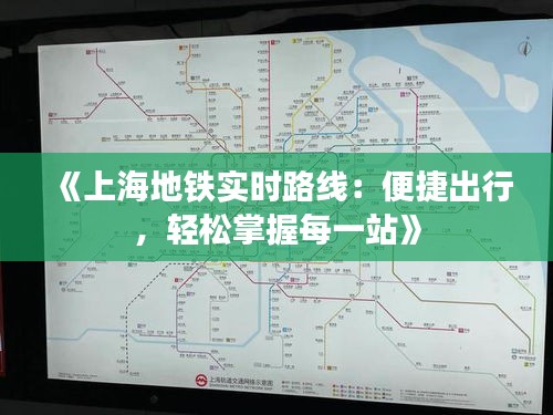 《上海地鐵實時路線：便捷出行，輕松掌握每一站》