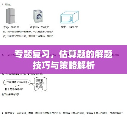 專題復(fù)習(xí)，估算題的解題技巧與策略解析