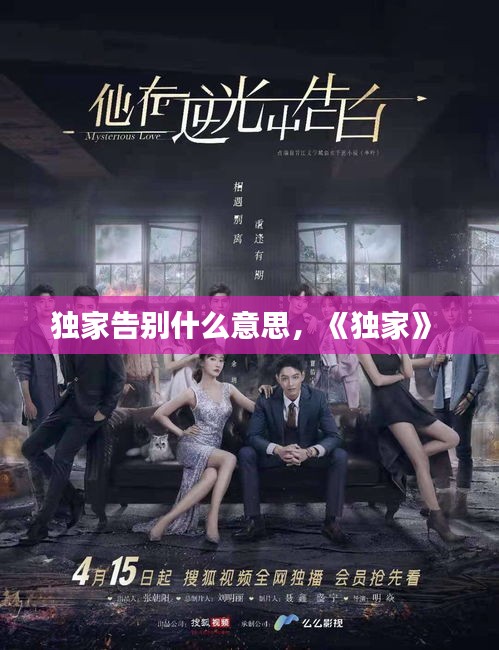獨(dú)家告別什么意思，《獨(dú)家》 