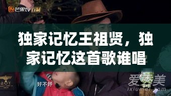 獨家記憶王祖賢，獨家記憶這首歌誰唱的 