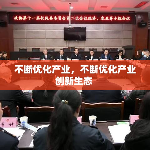 不斷優(yōu)化產業(yè)，不斷優(yōu)化產業(yè)創(chuàng)新生態(tài) 