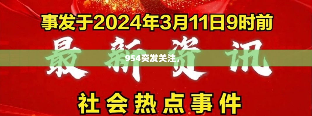 954突發(fā)關(guān)注， 