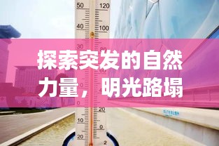 探索突發(fā)的自然力量，明光路塌陷背后的秘密與應(yīng)對(duì)之策