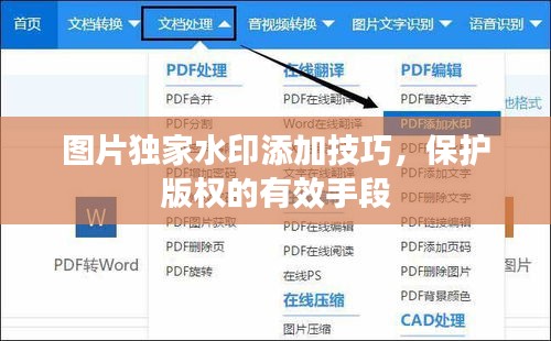圖片獨(dú)家水印添加技巧，保護(hù)版權(quán)的有效手段