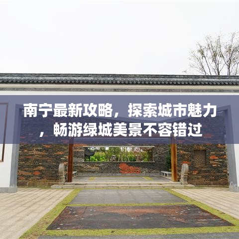 南寧最新攻略，探索城市魅力，暢游綠城美景不容錯過