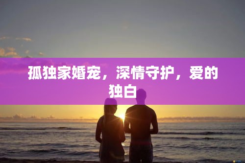 孤獨(dú)家婚寵，深情守護(hù)，愛的獨(dú)白