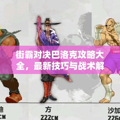街霸對(duì)決巴洛克攻略大全，最新技巧與戰(zhàn)術(shù)解析！