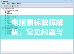 電腦鼠標(biāo)故障解析，常見問題與解決方案一網(wǎng)打盡！