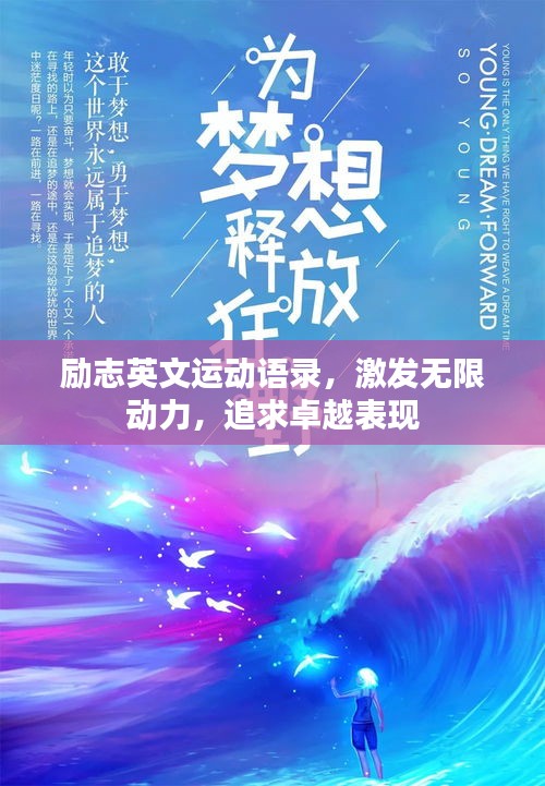 勵(lì)志英文運(yùn)動(dòng)語錄，激發(fā)無限動(dòng)力，追求卓越表現(xiàn)