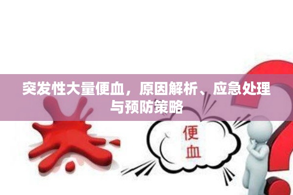 突發(fā)性大量便血，原因解析、應(yīng)急處理與預(yù)防策略