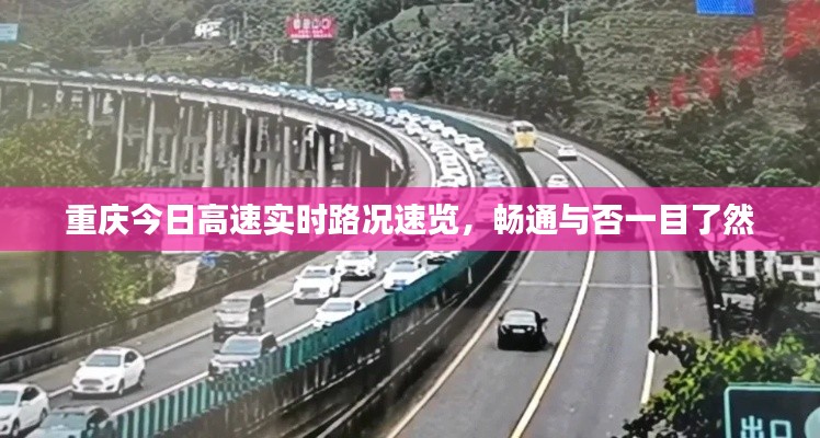重慶今日高速實時路況速覽，暢通與否一目了然