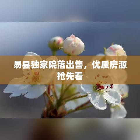 易縣獨(dú)家院落出售，優(yōu)質(zhì)房源搶先看