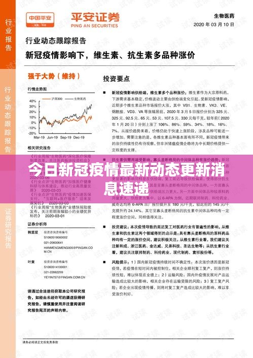 今日新冠疫情最新動(dòng)態(tài)更新消息速遞