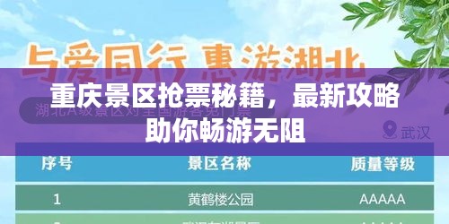 重慶景區(qū)搶票秘籍，最新攻略助你暢游無(wú)阻
