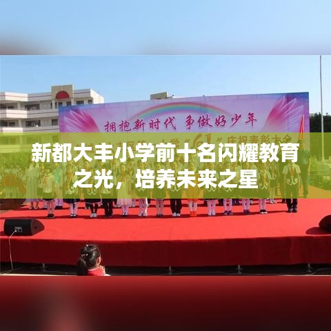 新都大豐小學前十名閃耀教育之光，培養(yǎng)未來之星