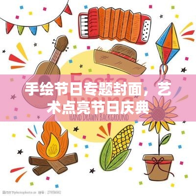 手繪節(jié)日專題封面，藝術(shù)點(diǎn)亮節(jié)日慶典