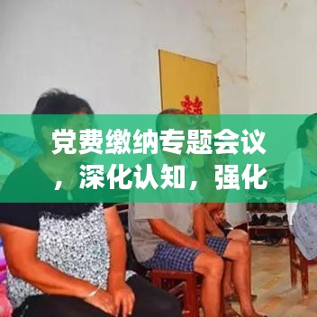 黨費(fèi)繳納專題會議，深化認(rèn)知，強(qiáng)化執(zhí)行力