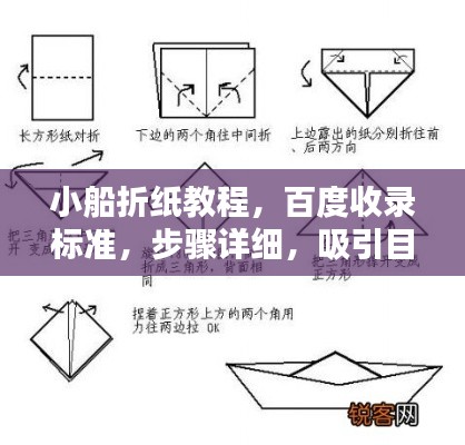 小船折紙教程，百度收錄標準，步驟詳細，吸引目光