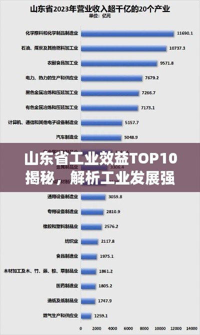 山東省工業(yè)效益TOP10揭秘，解析工業(yè)發(fā)展強(qiáng)勁動(dòng)力