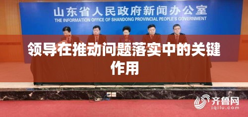 領導在推動問題落實中的關鍵作用