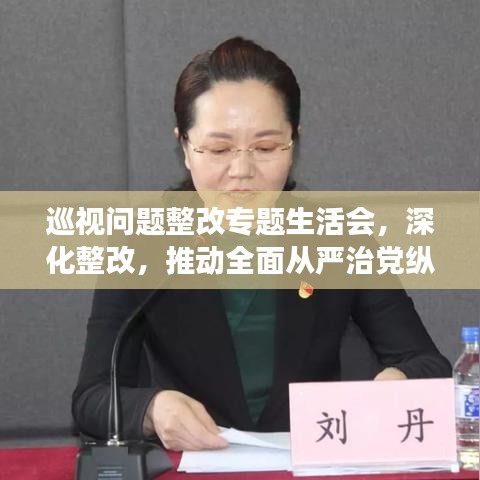 巡視問(wèn)題整改專題生活會(huì)，深化整改，推動(dòng)全面從嚴(yán)治黨縱深發(fā)展