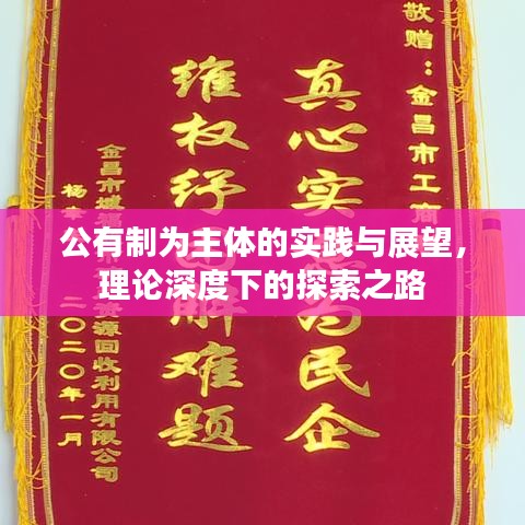 公有制為主體的實踐與展望，理論深度下的探索之路
