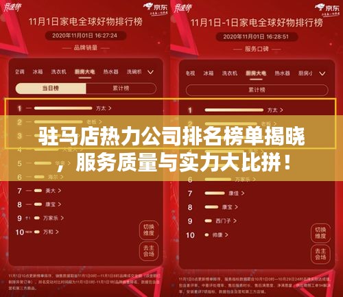 駐馬店熱力公司排名榜單揭曉，服務(wù)質(zhì)量與實力大比拼！