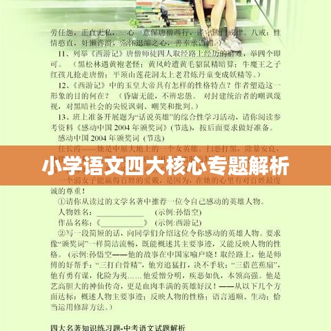 小學語文四大核心專題解析