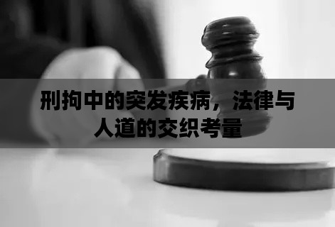 刑拘中的突發(fā)疾病，法律與人道的交織考量