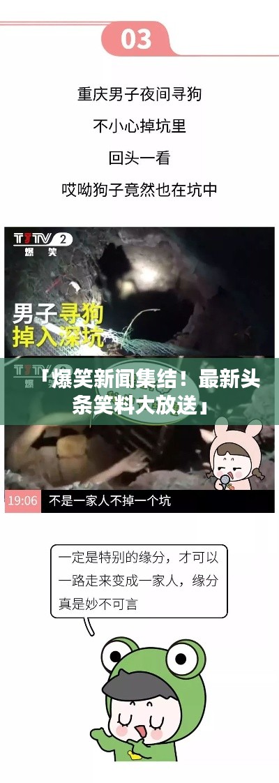 「爆笑新聞集結(jié)！最新頭條笑料大放送」