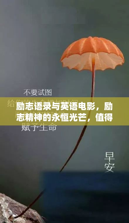 勵(lì)志語(yǔ)錄與英語(yǔ)電影，勵(lì)志精神的永恒光芒，值得珍藏的經(jīng)典語(yǔ)句