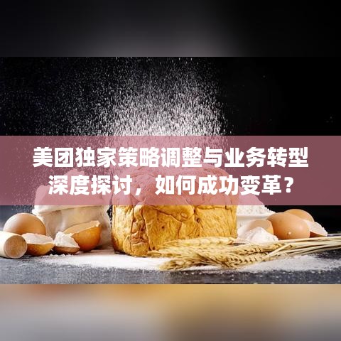美團(tuán)獨(dú)家策略調(diào)整與業(yè)務(wù)轉(zhuǎn)型深度探討，如何成功變革？