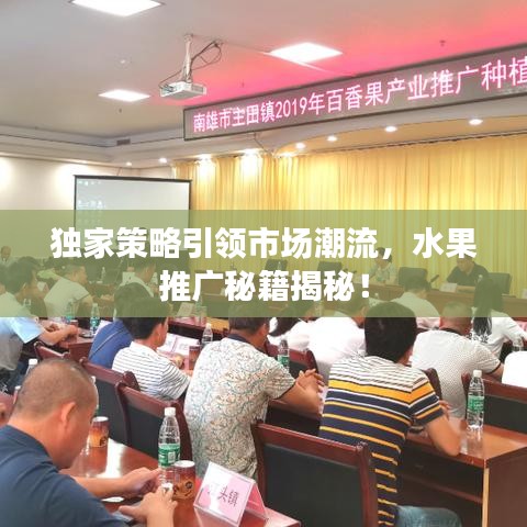獨(dú)家策略引領(lǐng)市場(chǎng)潮流，水果推廣秘籍揭秘！