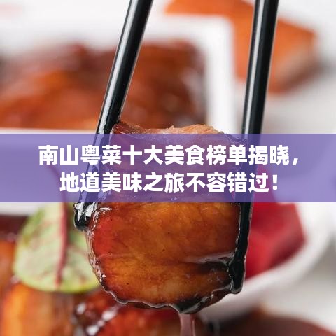 南山粵菜十大美食榜單揭曉，地道美味之旅不容錯(cuò)過(guò)！