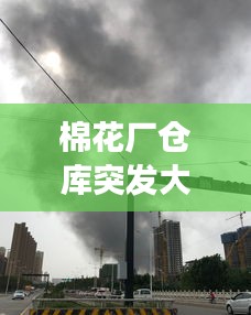 棉花廠倉庫突發(fā)大火現場實錄，緊急救援與事件回顧