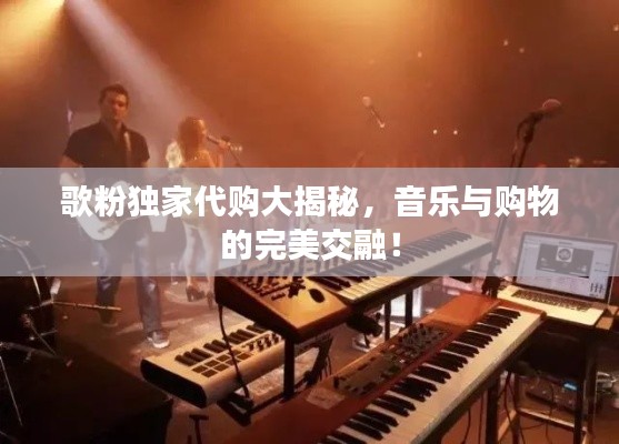 歌粉獨(dú)家代購大揭秘，音樂與購物的完美交融！